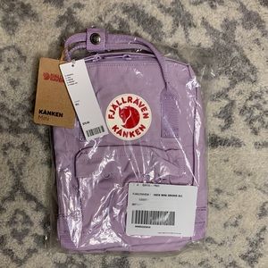 NWT Fjallraven Kanken Classic Mini Backpack Lilac